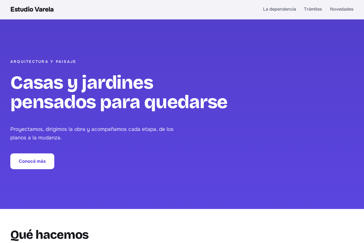Portada de un sitio con el tema Grafito